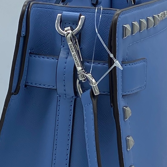 MICHAEL KORS RAYNE MEDIUM EW SATCHEL FRENCH BLUE - Picture 13 of 16